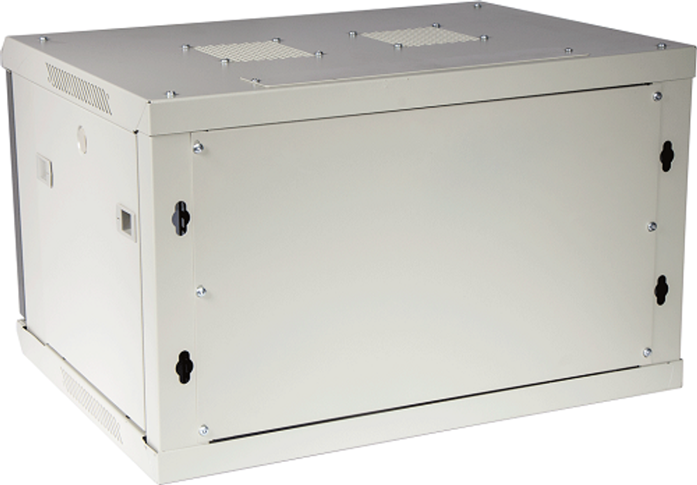 Шкаф настенный 19", 22U TWT TWT-CBWPG-22U-6x6-GY