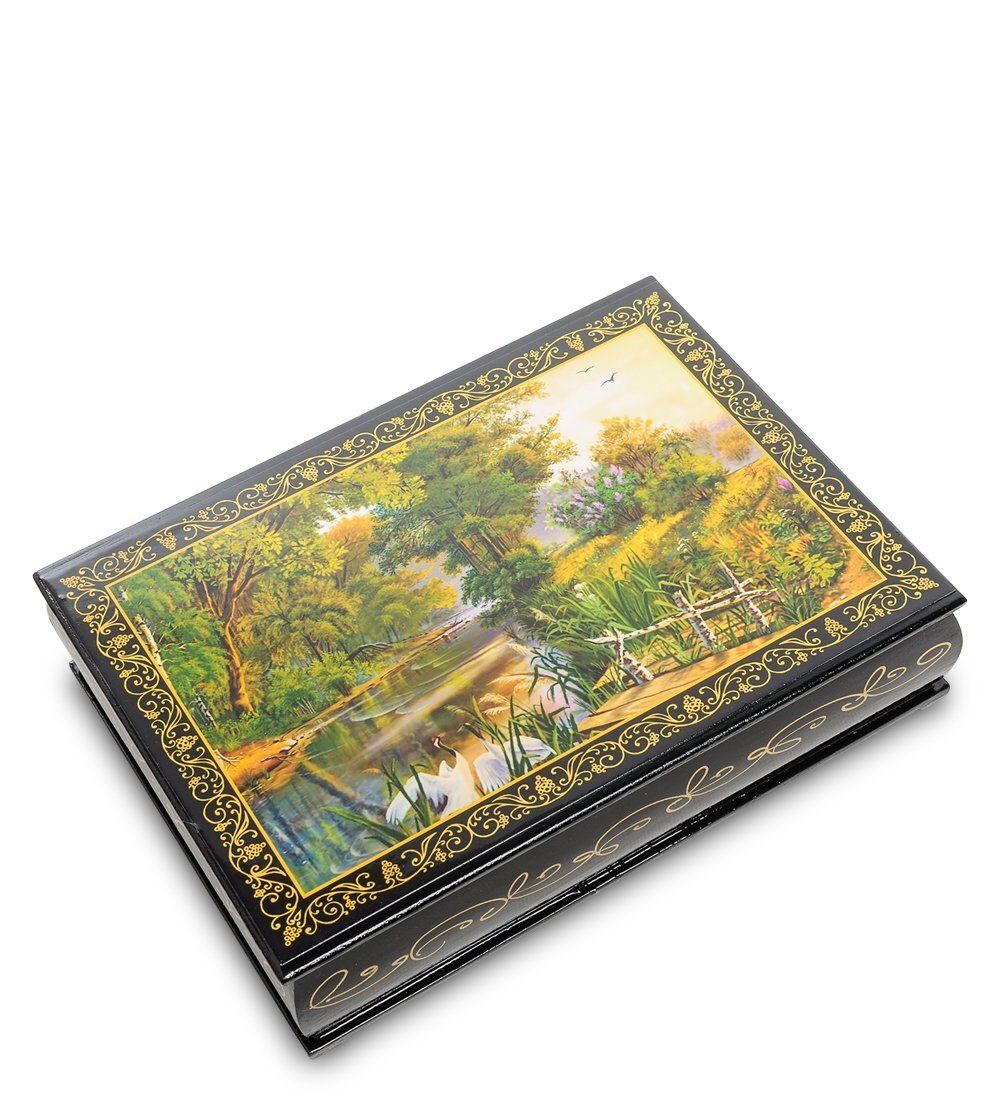 Народные промыслы ШК-11/ 9-E Шкатулка в технике декупаж (16х22х5)