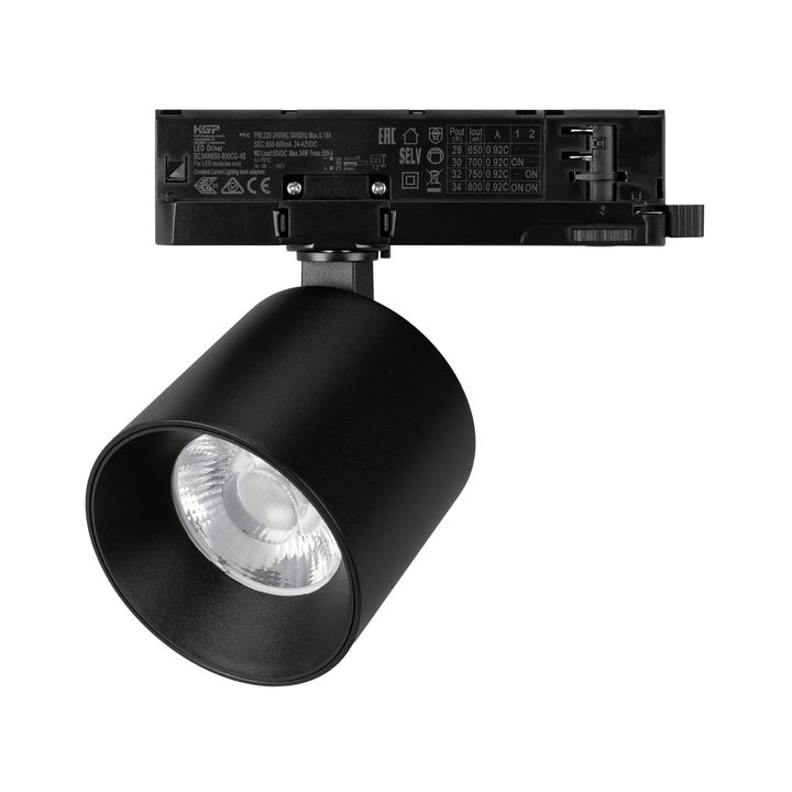 Светильник LGD-DYKE-4TR-R90-26W Day4000 (BK, 38 deg, 230V, TRIAC) Arlight 058791