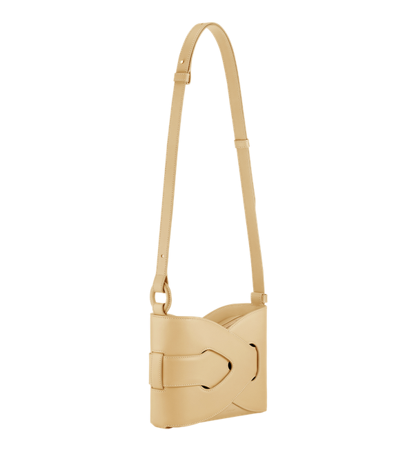 Сумка Polene NODDE EDITION SMOOTH OAT