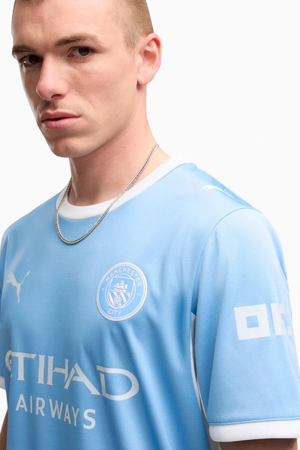 Футболка Puma Manchester City 26/27 Home - голубой