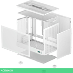 Корпус DeepCool CH160 WH без БП белый (R-CH160-WHNGI0-G-1)