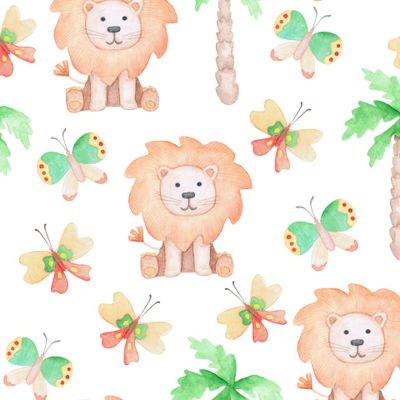 львы и пальмы