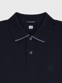 Поло C.P. Company Metropolis Series Stretch Piquet Navy