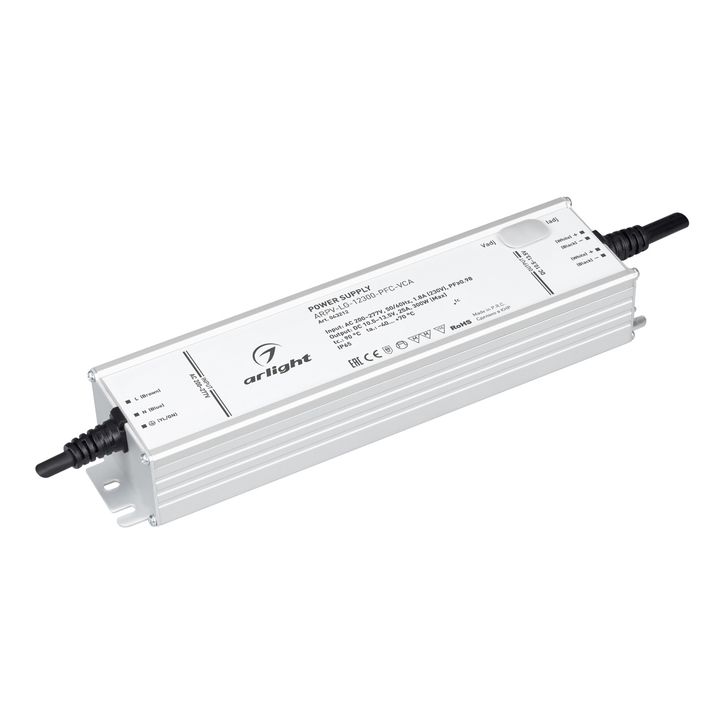 Блок питания Arligh ARPV-LG-12300-PFC-VCA (10.5-13.5V, 25A, 300W) 043212