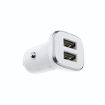 Автомобильное зарядное устройство Borofone BZ12 2.4A 2xUSB White