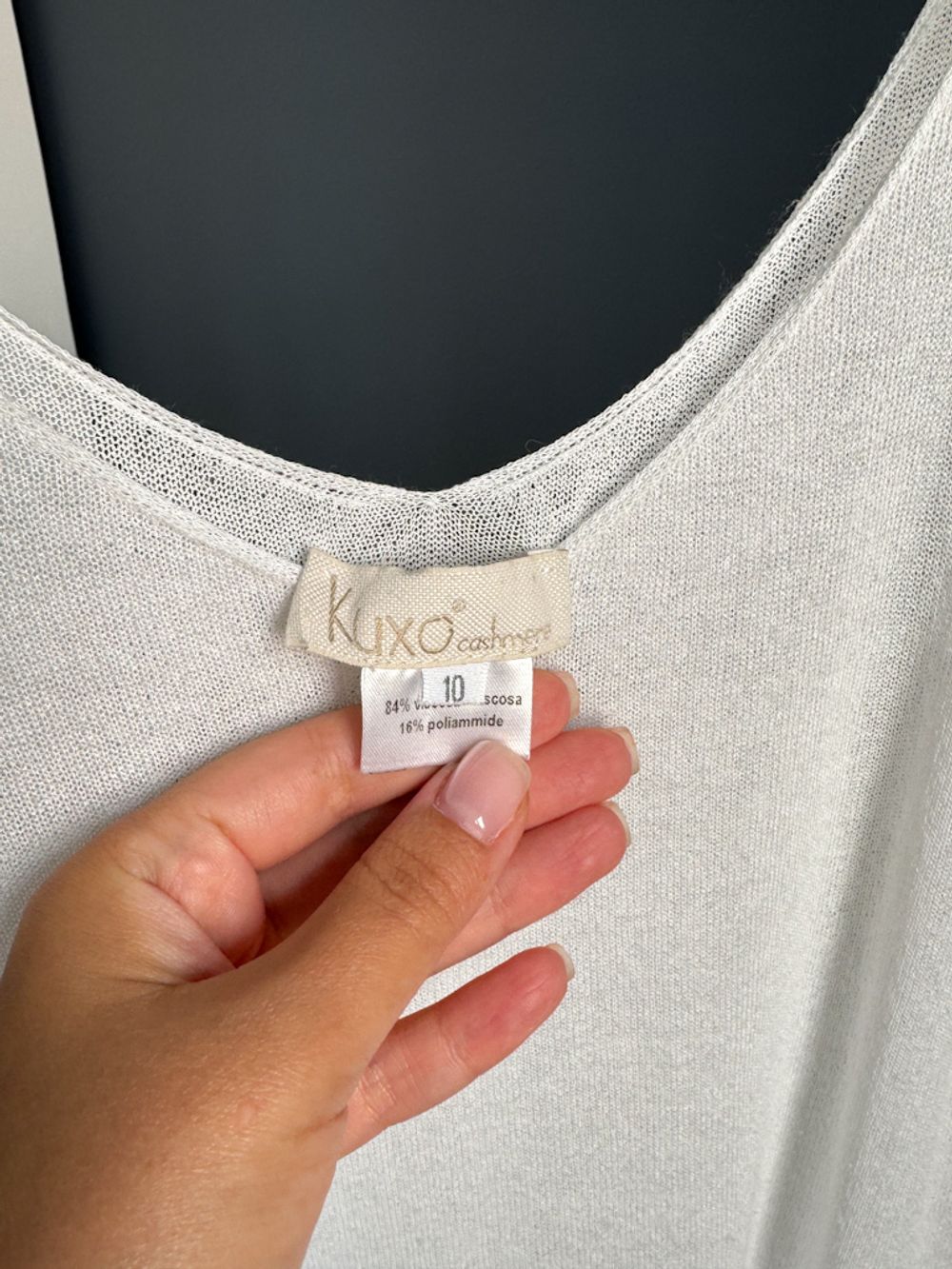 Майка из вискозы Kuxo Cashmere, 140