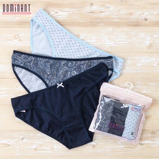 Трусики женские DOMINANT 35000-157, BIKINI, 3 шт. в уп.