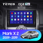 Teyes CC2 Plus 9" для Toyota Mark X 2009-2019