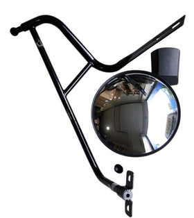 Зеркало сферическое SHACMAN X3000 с кронштейном DZ14251770014 (круглое)