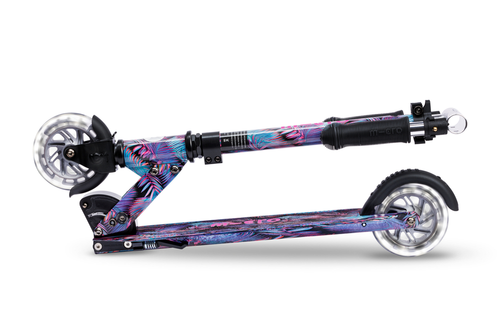 Самокат Micro Sprite LED, Art Джунгли