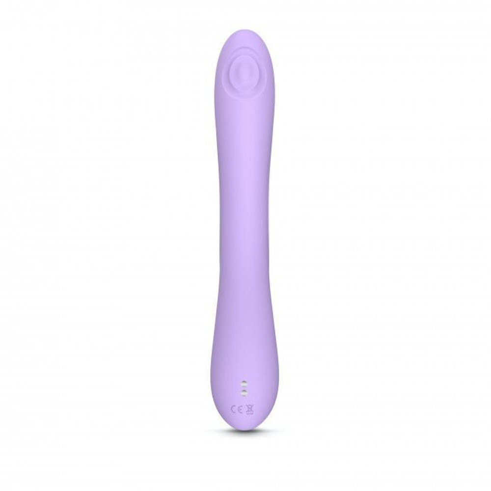 Сиреневый вибратор-кролик Bunny & Clyde - 22,5 см.