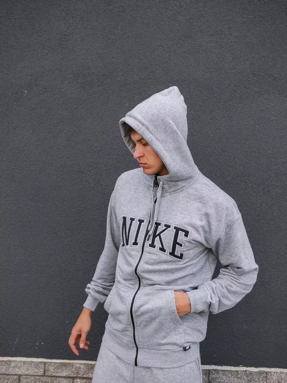 Олимпийка Nike #1346 (сер.)