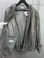 Замшевая куртка Brunello Cucinelli