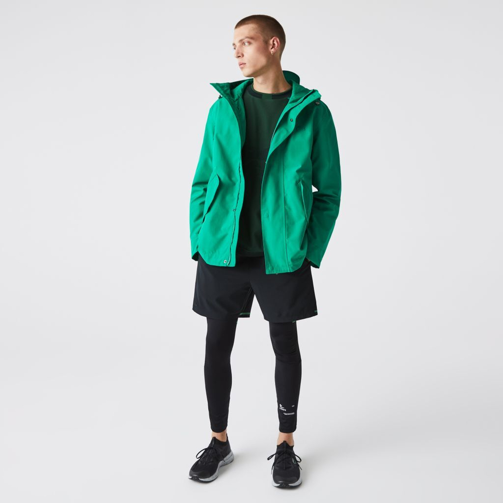 Теннисные брюки Lacoste Men's SPORT Leggings - Black