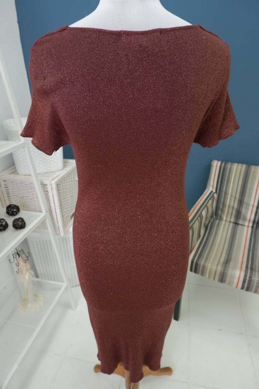 Платье Zarina с люрексом 44-46 размер