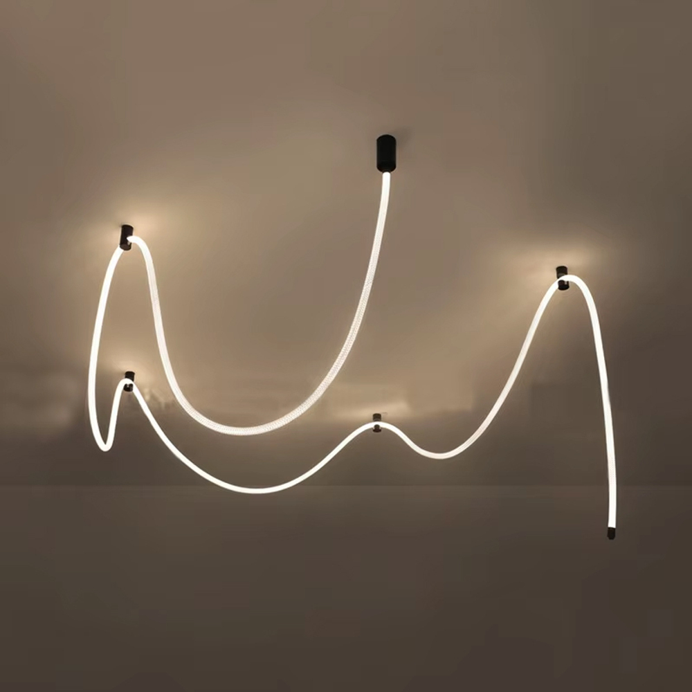 Потолочный светильник 10521C/8M black/white