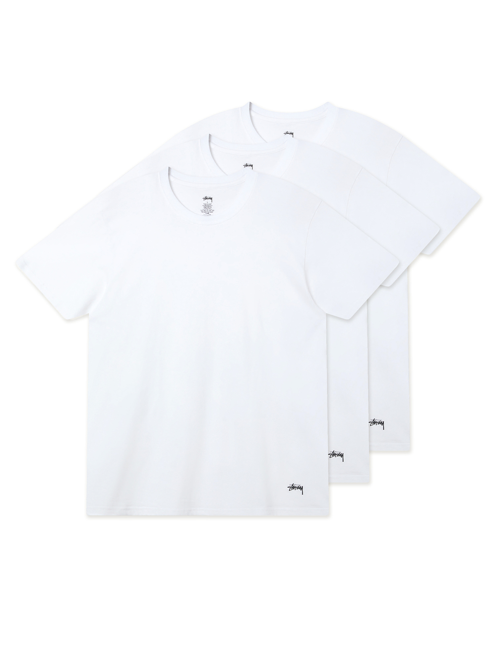 Мужская Футболка Stussy - 3 Pack