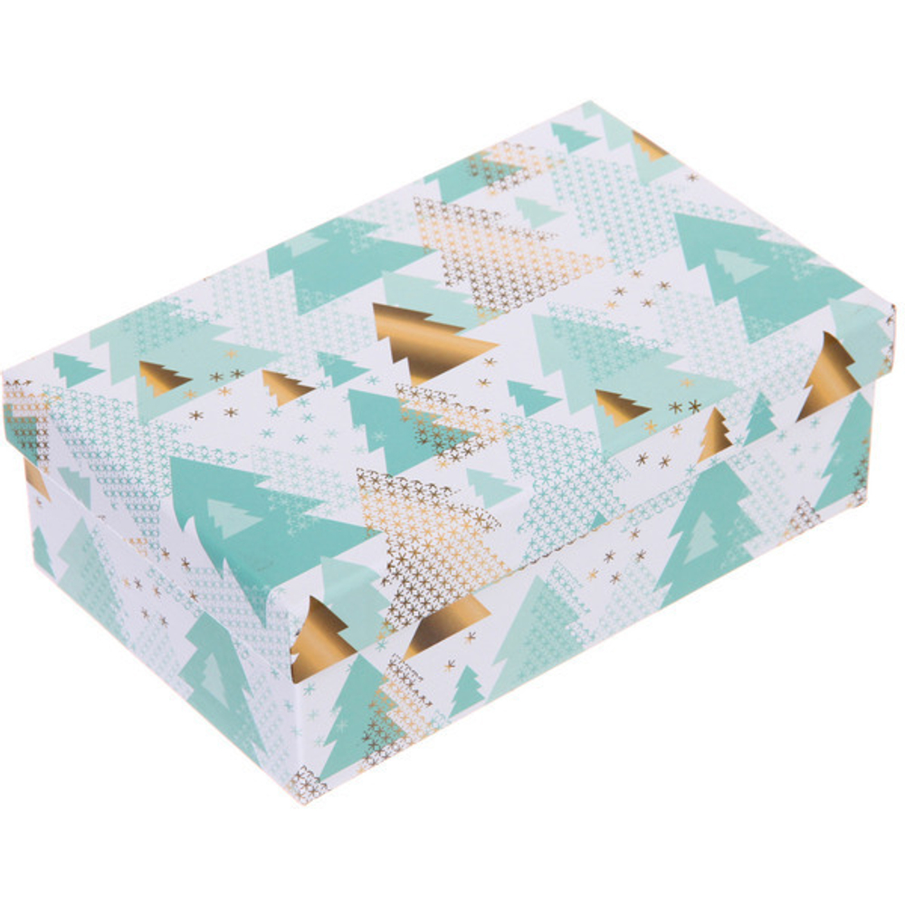 Коробка подарочная «Волшебная елочка» 19*12*6,5 см