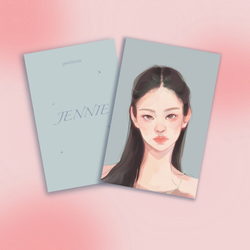 Арт карта / yourtarae / BLACKPINK / Дженни