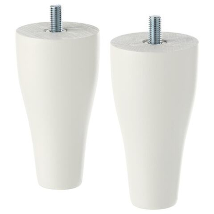 IKEA KABBARP  (ИКЕА КАББАРП)  -  Ножка, белая, 10 см