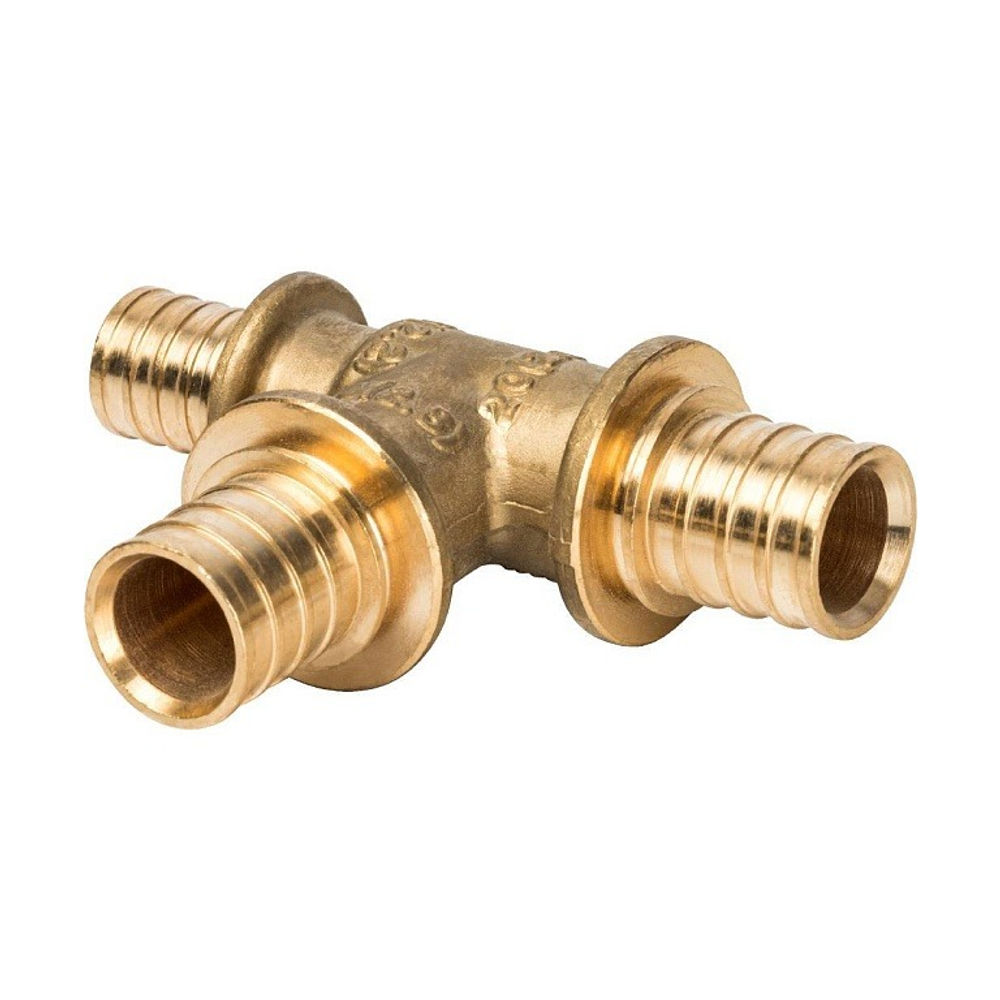 Тройник переходной STOUT - 20 x 20 x 16 (для труб из сшитого полиэтилена)