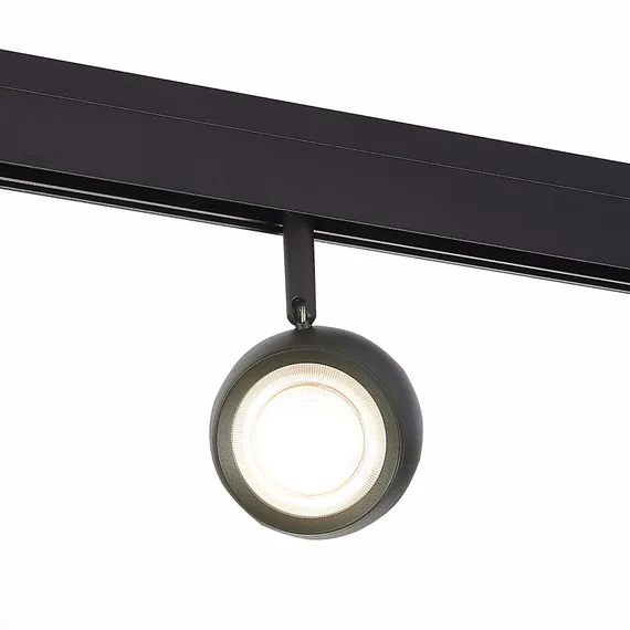 ST355.446.10 Магнитный трековый светильник Черный LED 1*10W 4000K 470Lm Ra>80 36° IP20 L120xW50xH176 СКАЙЛАЙН 48V