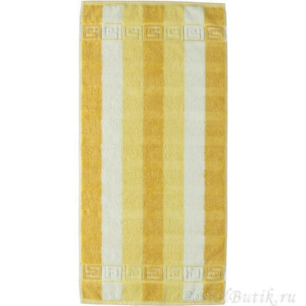 Полотенце 50x100 Cawo Noblesse 1011 Frottier желтое