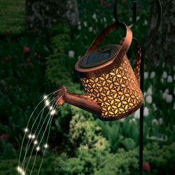 USL-S-822-PT210 SPRINKLER Садовый светильник на солнечной батарее Лейка. 36 светодиодов. Теплый белый свет. 1xАА Ni-Mh аккумулятор в-к. IP44. TM Uniel