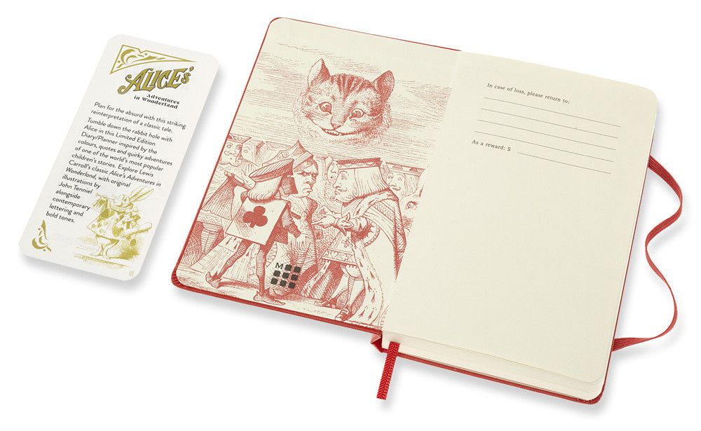 Ежедневник Moleskine LE Alice 400 стр (DAL12DC2Y21)