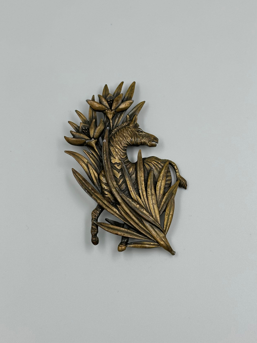 Брошь Зебра JJ