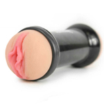 Мастурбатор двухсторонний анус и вагина в тубе Penthouse Double Sided Stroker, Ryan (Цвет: телесный с черным)