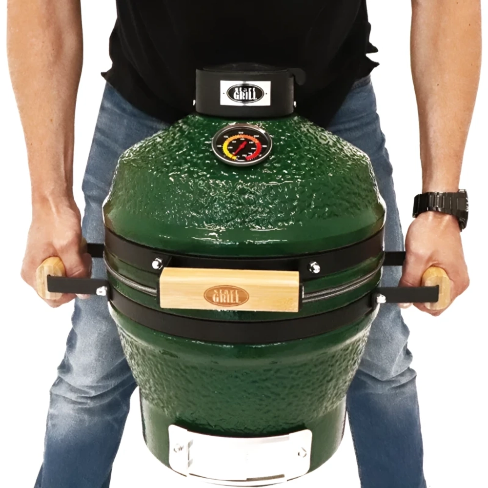 Start Grill SG 13 PRO SE керамический гриль 33 см / 13 дюймов (зеленый) SG13PROSEG