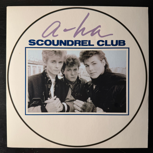 a-ha – Scoundrel Club (Япония 1987г.) 12", 45 RPM Picture