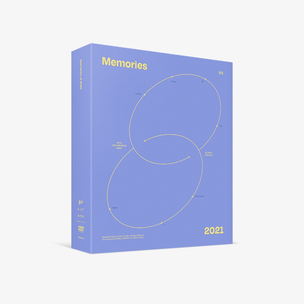 BTS MEMORIES OF 2021 DVD