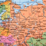 Карта мира политическая 199х134 см, 1:15,5М, с ламинацией, интерактивная, европодвес, BRAUBERG, 112387