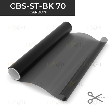 Пленка тонировочная CBS-ST-BK 70 Carbon LUXFIL, 1,524x30м. (на отрез)