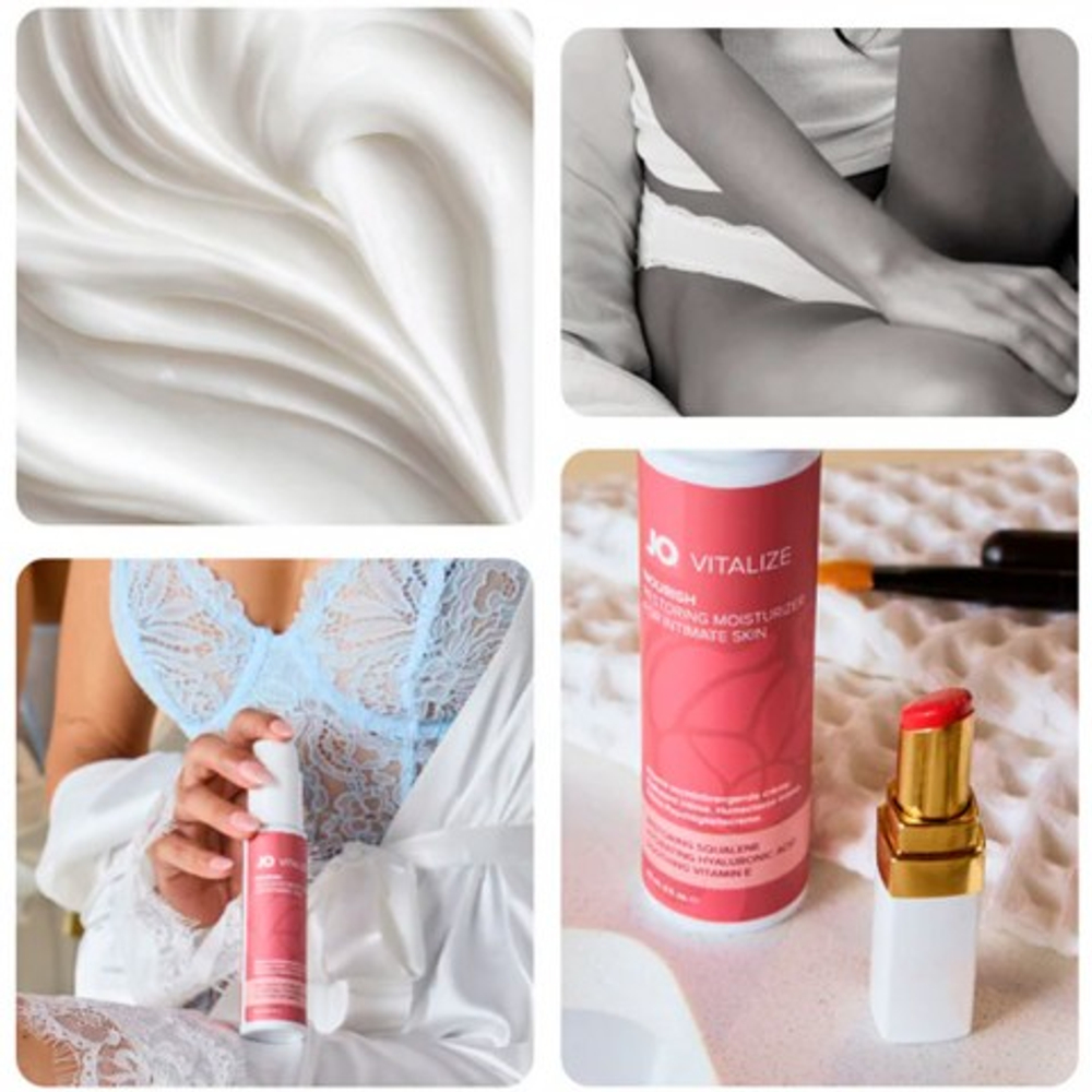 Увлажняющий крем для интимной зоны JO Vitalize - Nourish Restoring Moisturizer, 60 мл
