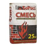 Смесь печная-кладочная 25 кг / БоРосс / красный мешок