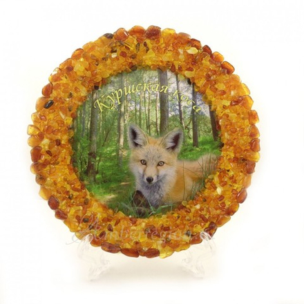 Тарелка "Куршская коса" (эко-фарфор) в ассортименте