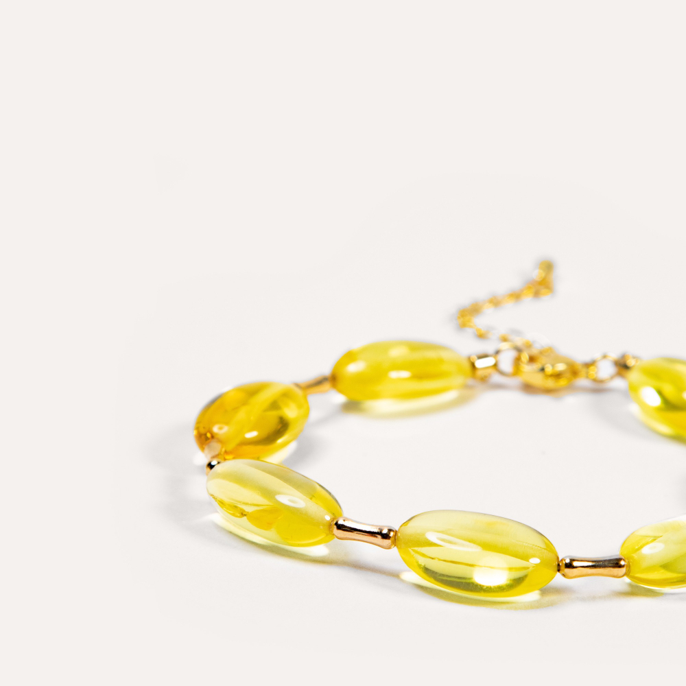 Браслет Amberite YEL