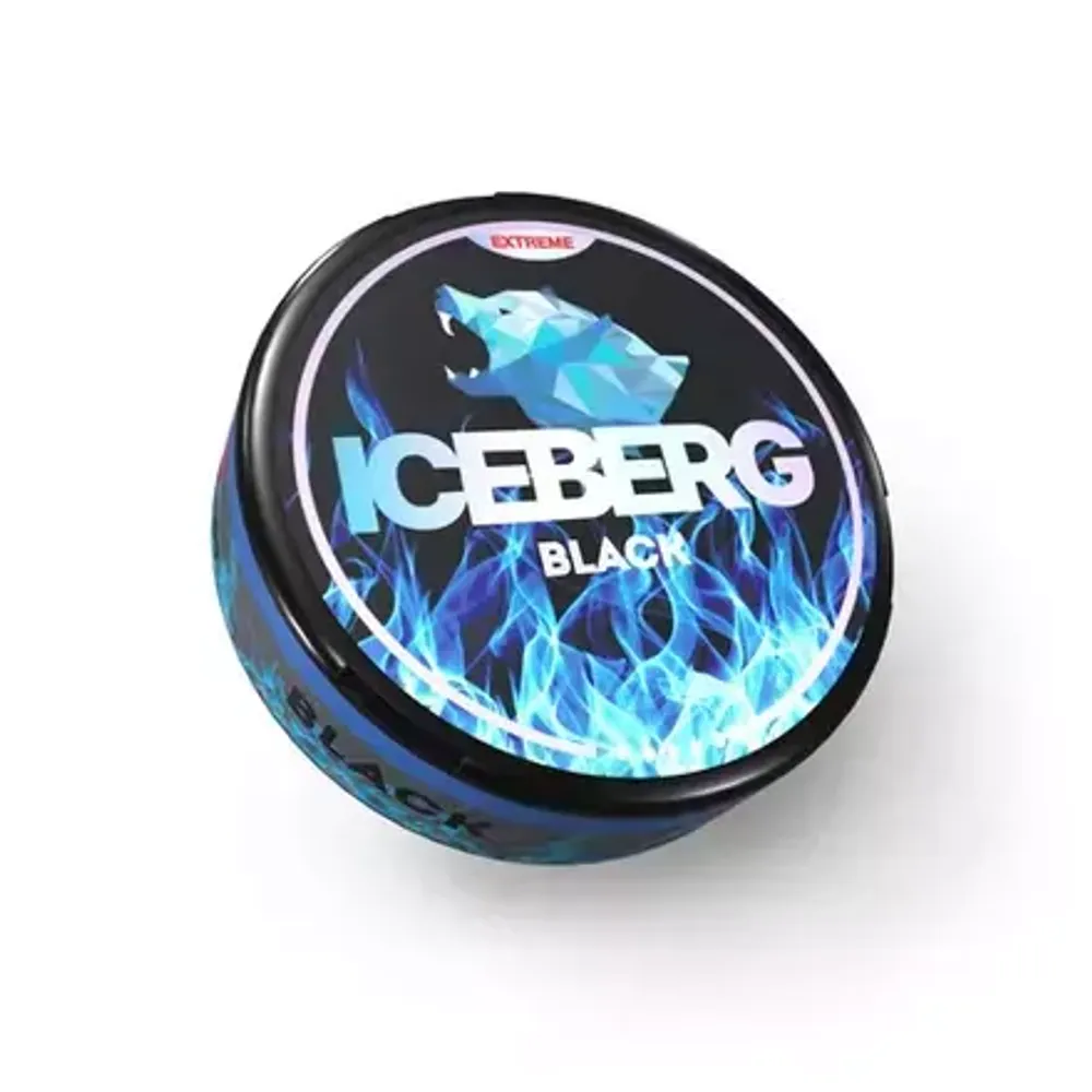 ICEBERG EXTREME BLACK (150 МГ) - ЖВАЧКА ТУТТИ-ФРУТТИ