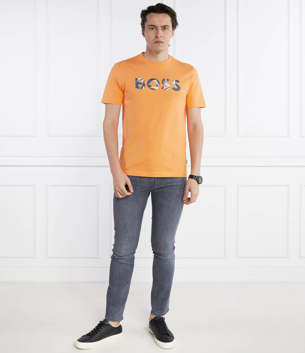 Футболка Thompson BOSS BLACK - оранжевый(50513382)