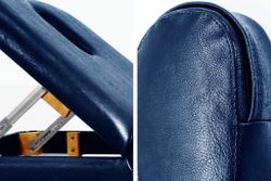 Массажный стол Relax Comfort синяя кожа