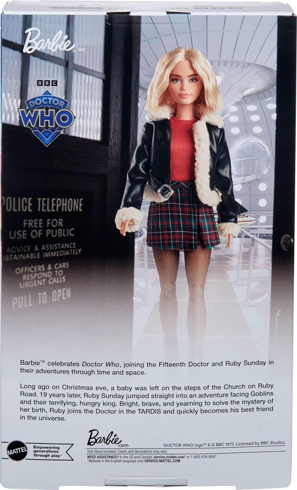 Кукла Barbie Ruby Sunday Dr. Who Руби Доктор Кто