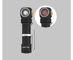 Налобный мультифонарь Armytek Wizard C2 WR Magnet USB белый + красный, тёплый