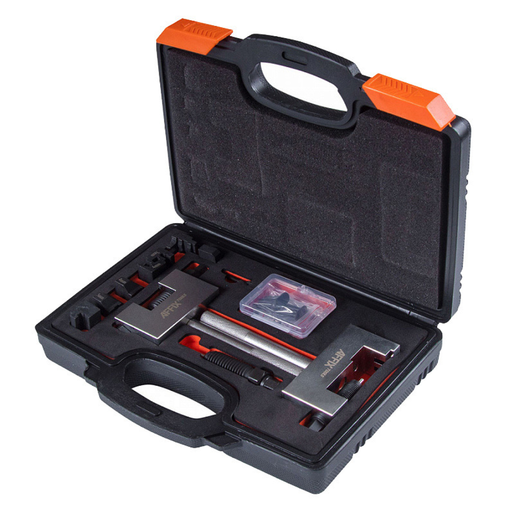 AFFIX (AF10322022C) Набор для соединения и разъединения звеньев цепи ГРМ MB, кейс, 22 предмета