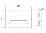КОМПЛЕКТ ИНСТАЛЛЯЦИИ BELBAGNO BB002-80 С УНИТАЗОМ ARDENTE-C И КЛАВИШЕЙ СМЫВА