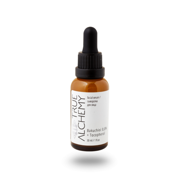 Сыворотка Facial Serum Bakuchiol 0,8% + Tocopherol 30мл (TRUE ALCHEMY)