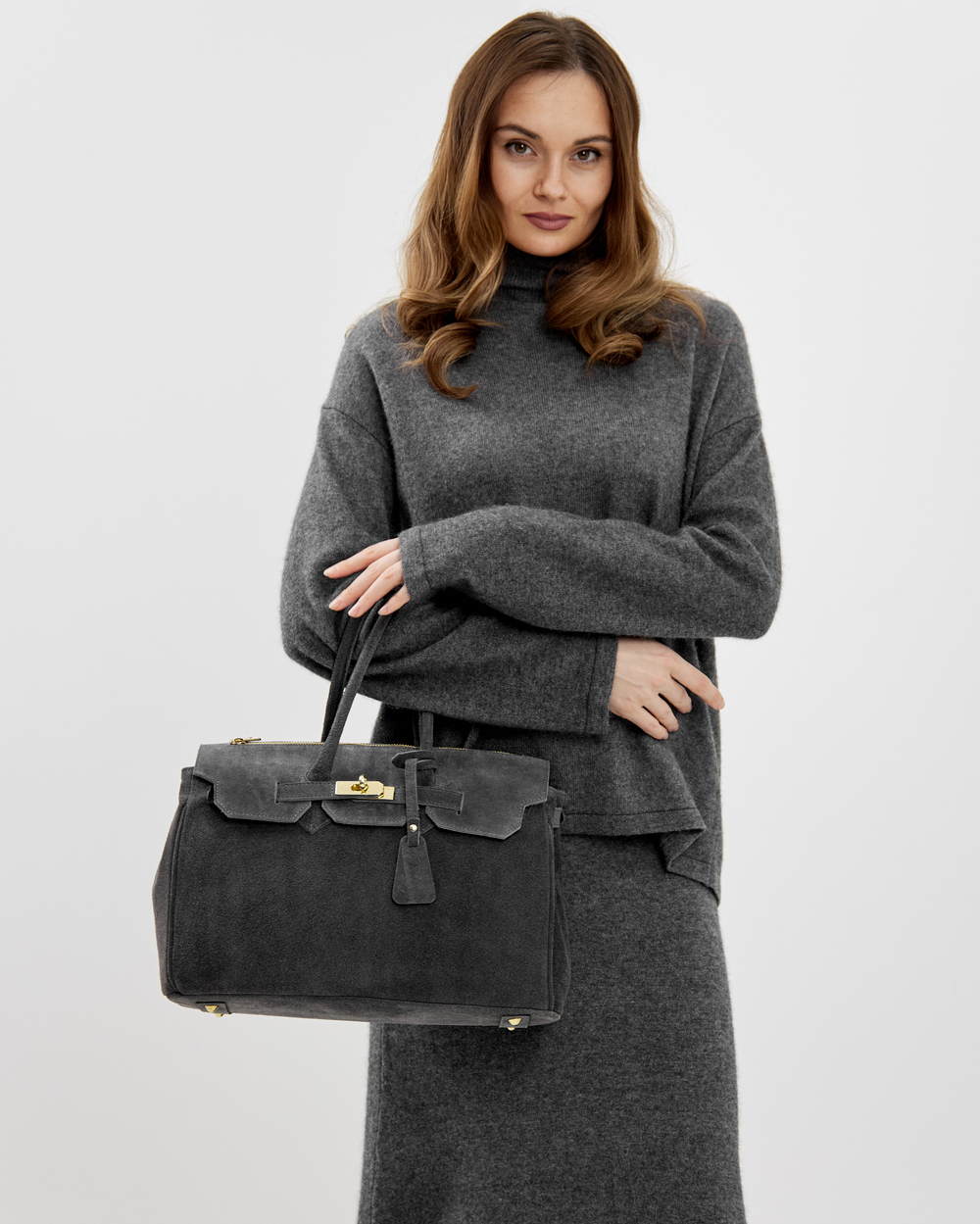 Сумка 555 15 графитовый